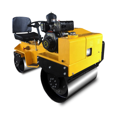 Mini Double Drum Vibratory Road  Roller for Concrete Road