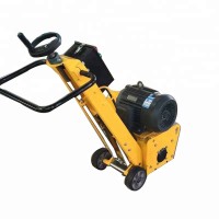 Small road electric scarifier for concrete road repair