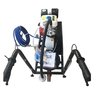 Hand-push flexible airport road line marker machine